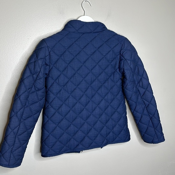T39 Market & Spruce Quilted Coat Navy Blue New with Tags size XS Stitchfix Brand - Picture 9 of 11